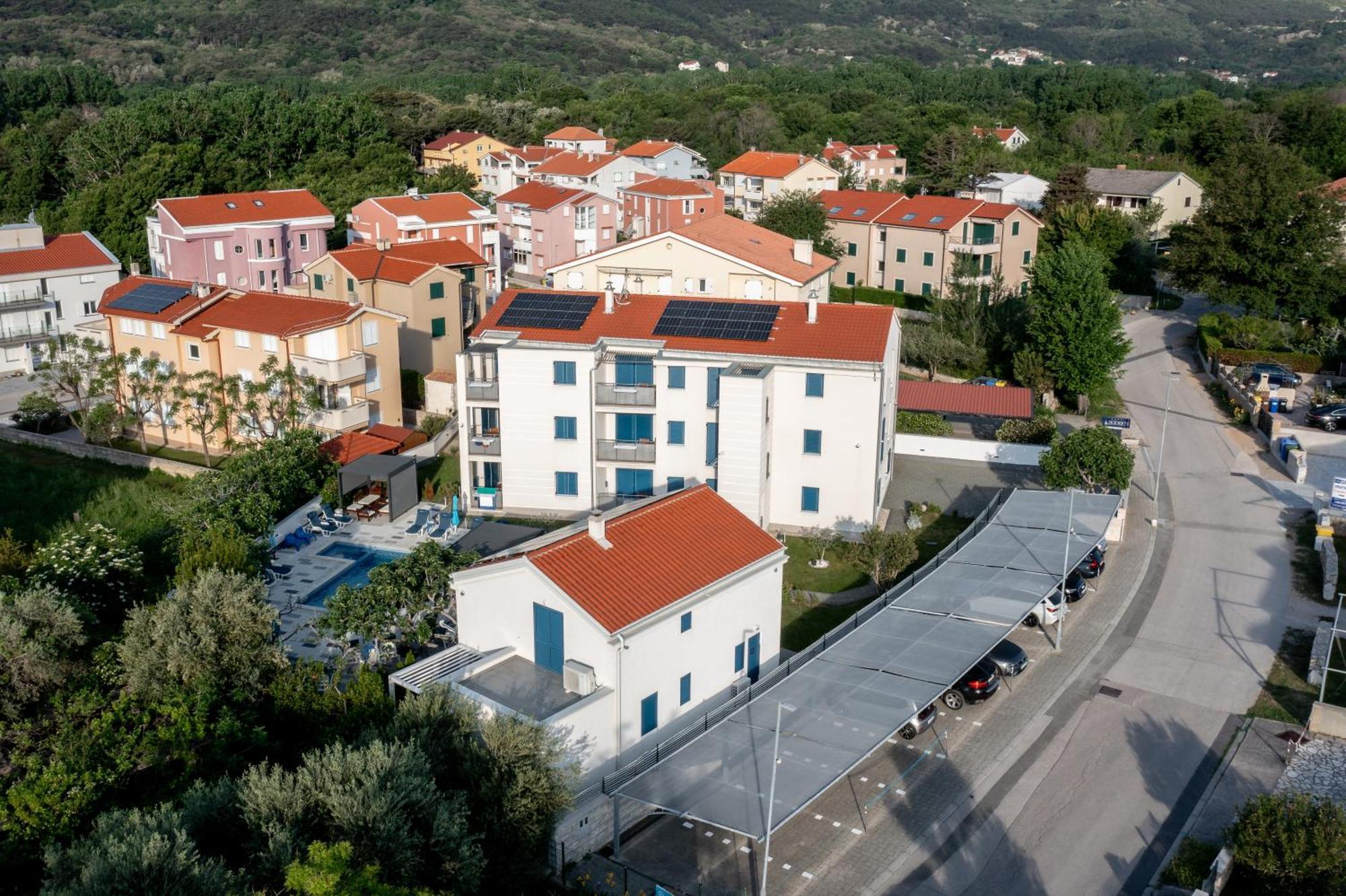 Adorami Apartments Baška Esterno foto