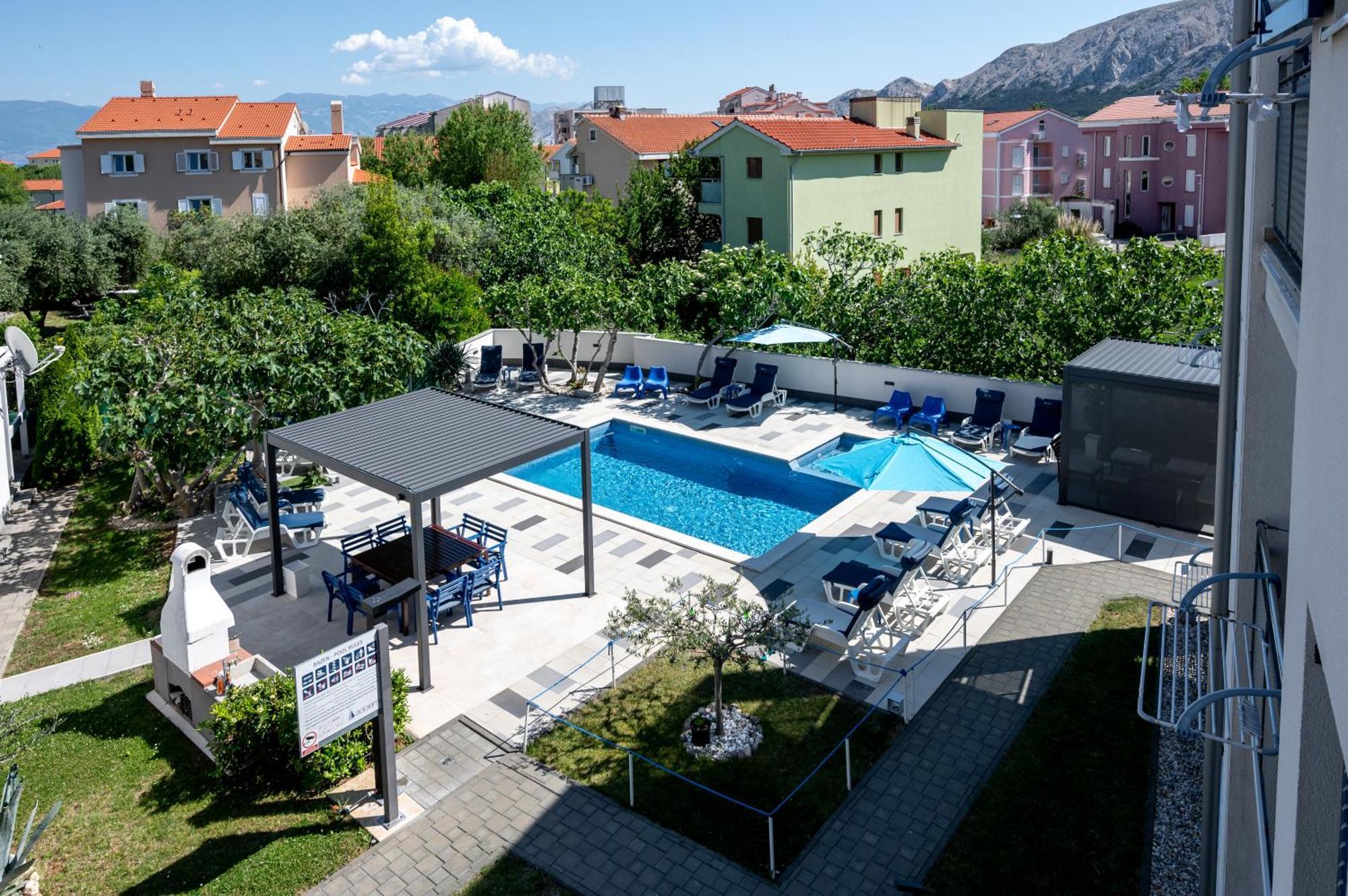 Adorami Apartments Baška Esterno foto